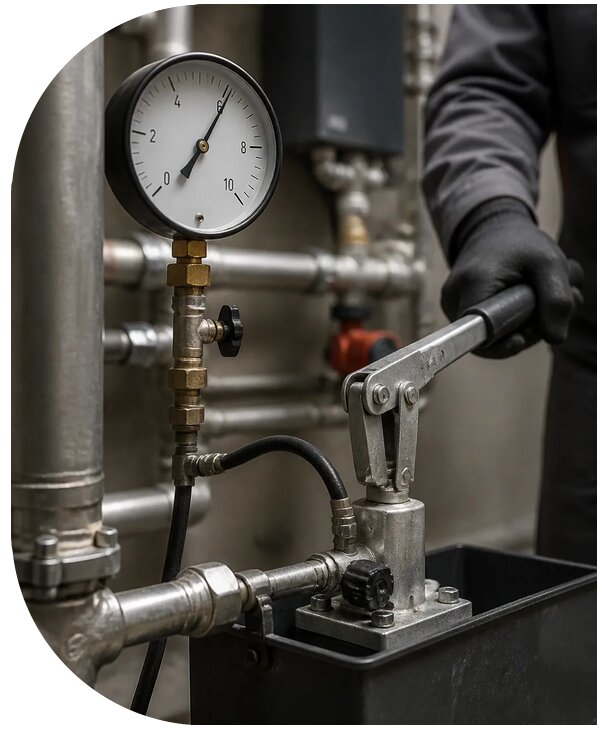 Опрессовка системы отопления в Нефтекамске от 3080 р. | АПаруса-Нтк