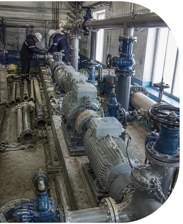 Реконструкция насосной станции водоснабжения в Нефтекамске