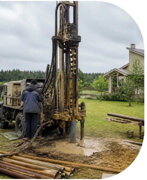 Бурение скважины для водоснабжения частного дома в Нефтекамске