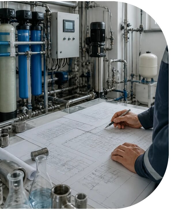 Проектирование системы водоочистки для дома в Нефтекамске